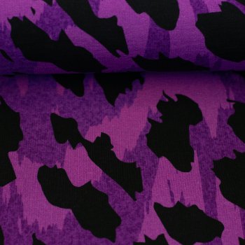 Preview: French Terry Thorsten Berger Monsta, beere