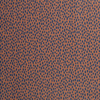 Kunstleder "Brush & wild" by Cherry Picking - Brushstrokes terracotta