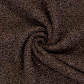 Teddybouclé/ Fleece "Teddy" braun/ Swafing