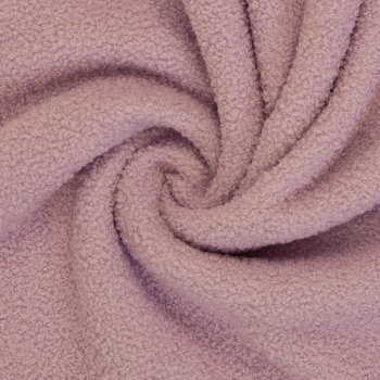 Teddybouclé/ Fleece "Teddy" altrosa/ Swafing