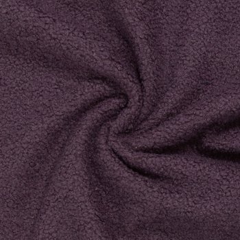 Teddybouclé/ Fleece "Teddy" violett/ Swafing