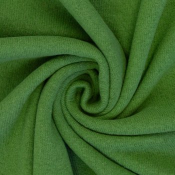 Bono Baumwoll Strickstoff moosgrün