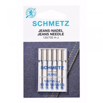 SCHMETZ Nähmaschinennadeln - Jeans 90 - 110