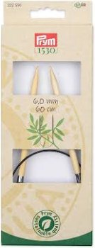 Rundstricknadeln Bambus 60cm, verschiedene Stärken