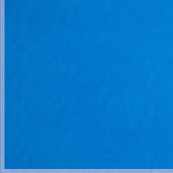 Preview: Viskose Ripp-Jersey uni hellblau Öko-Tex