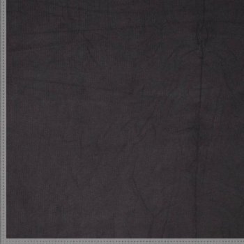 Preview: Viskose Ripp-Jersey uni schwarz Öko-Tex