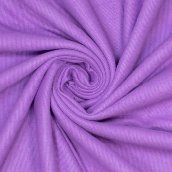Preview: Viskose Ripp-Jersey uni violett Öko-Tex