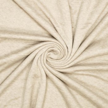 Strickstoff glatt gestrickt beige