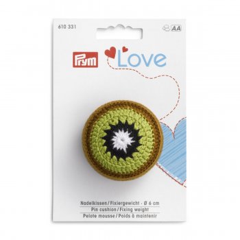 Nadelkissen/Fixiergewicht Prym Love Kiwi 6 cm