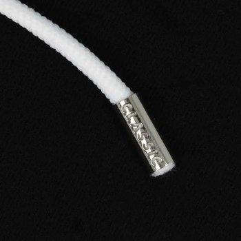 2 Stück Kordelenden nickel silber für Kordeln bis 8mm