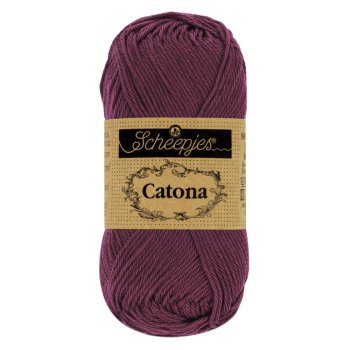 Scheepjes Catona Baumwollgarn 50g  - Shadow Purple