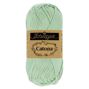 Scheepjes Catona Baumwollgarn 50g  - silver green