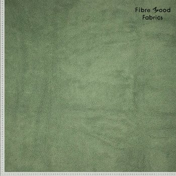 Preview: Fibre Mood | Knit Sheepskin | Teddy Teddystoff | Teddyplüsch | Boucle-Optik | grün