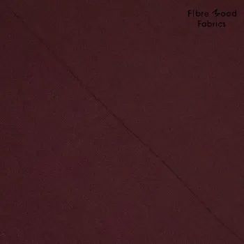 Fibre Mood FM997249 knit co/lu 2×2 rib collar Bündchen,  bordeaux