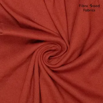 Fibre Mood FM997249 knit co/lu 2×2 rib collar Bündchen,  dunkelrot
