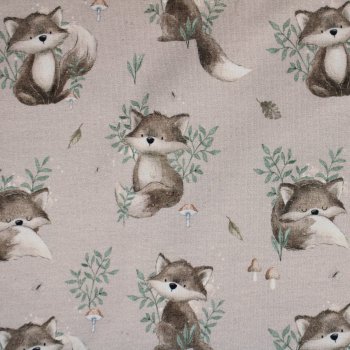 Baumwolljersey FUCHS FRANCO Ludos Lieblinge