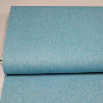 Canvas Dekostoff Leinenoptik himmelblau