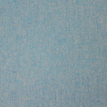 Preview: Canvas Dekostoff Leinenoptik himmelblau