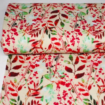 Musselin Double Gauze Wildblumen