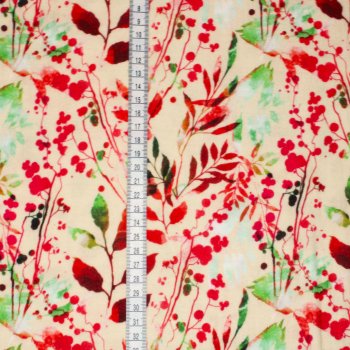 Preview: Musselin Double Gauze Wildblumen