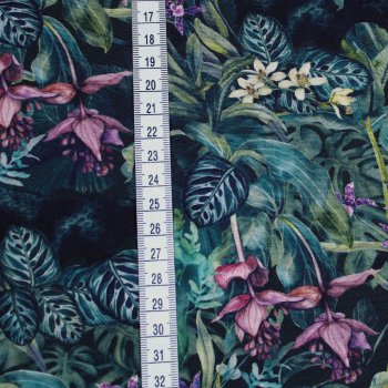 Preview: Viskose Webware Tropical Bloom