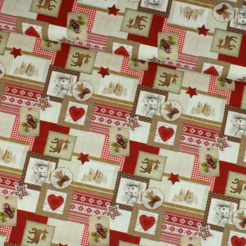Weihnachtliches Patchwork