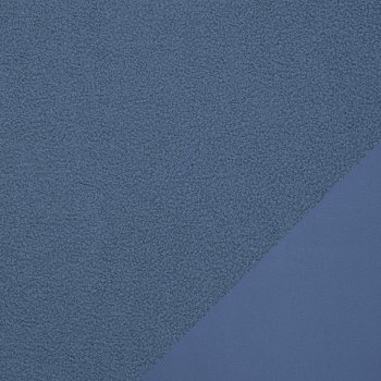 Preview: Teddybouclé/ Fleece "Teddy"taubenblau/ Swafing