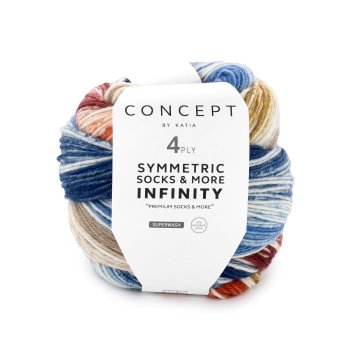 KATIA Concept Symmetric Socks Sockenwolle 4-fädig