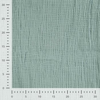 Preview: Double Face Musselin dusty green / dusty mint