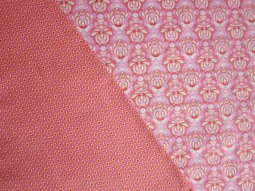 BW Popeline Ornamente pink