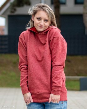 Stricksweat Skagen burgundy