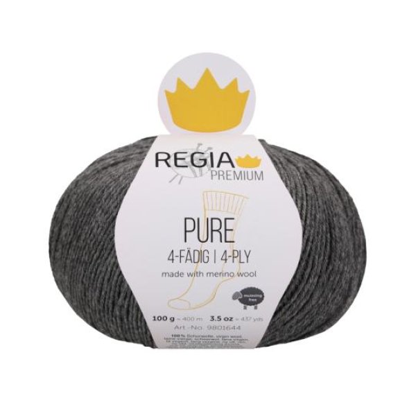 Regia Premium PURE Color Sockenwolle 4-fädig