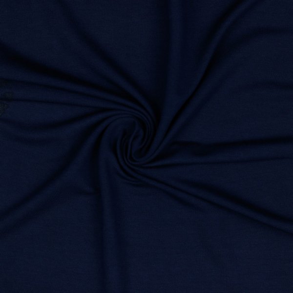 Modal French Terry – Dunkelblau
