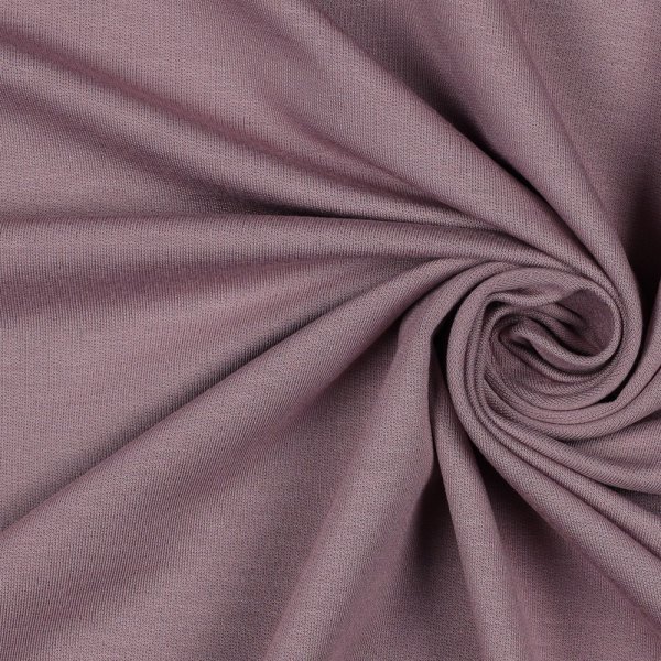 Modal French Terry – Dunkel Lila