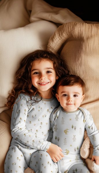 Baumwolljersey Digitaldruck Blümchen auf natur