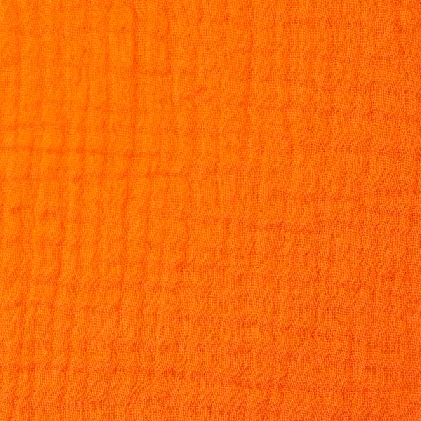 Musselin Double Gauze orange