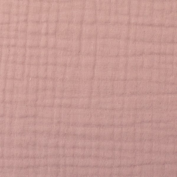 Musselin Double Gauze altrosa hell