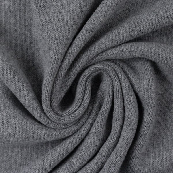 Bono Baumwoll Strickstoff grau