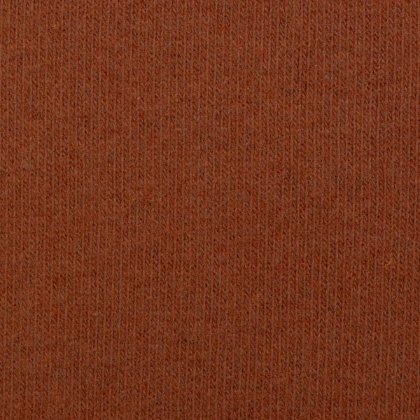Baumwoll Strickstoff Bono terracotta