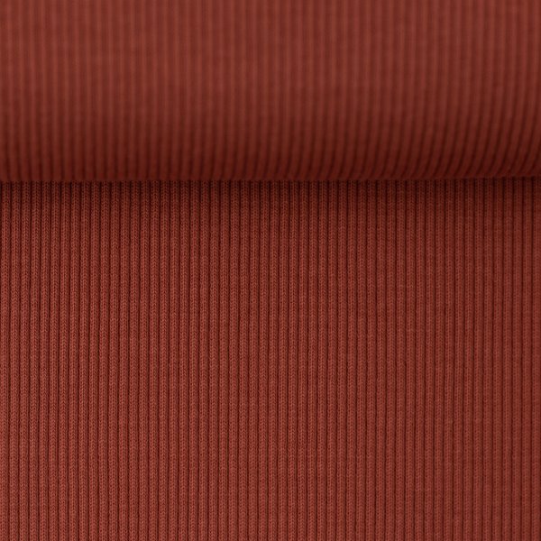 Rippbündchen - Bündchen - Swafing - Tessa terracotta