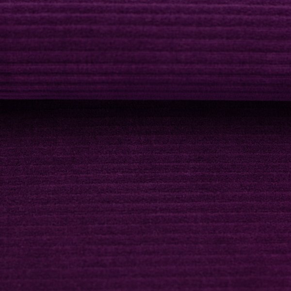 Cord-Nicki-Jersey Jutta lila