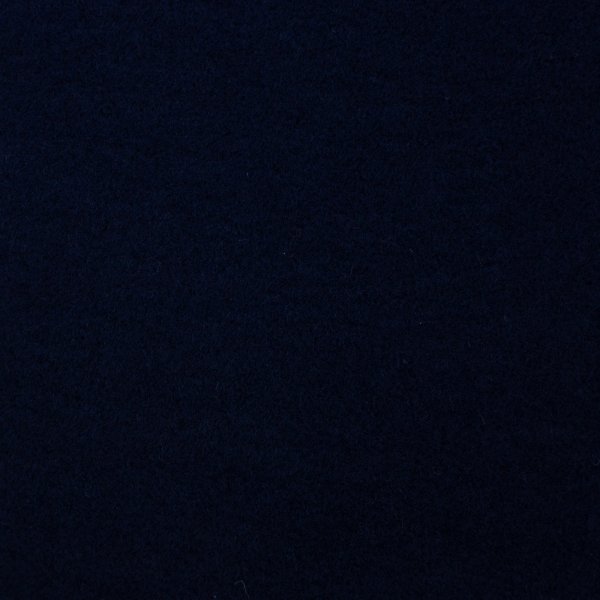 Baumwollfleece Carlos von Swafing uni  nachtblau - 100% Baumwolle