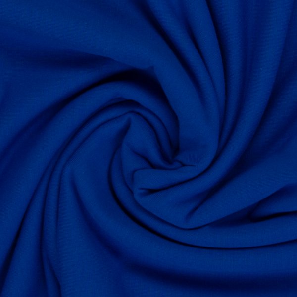 Uni Baumwolljersey Vanessa royalblau