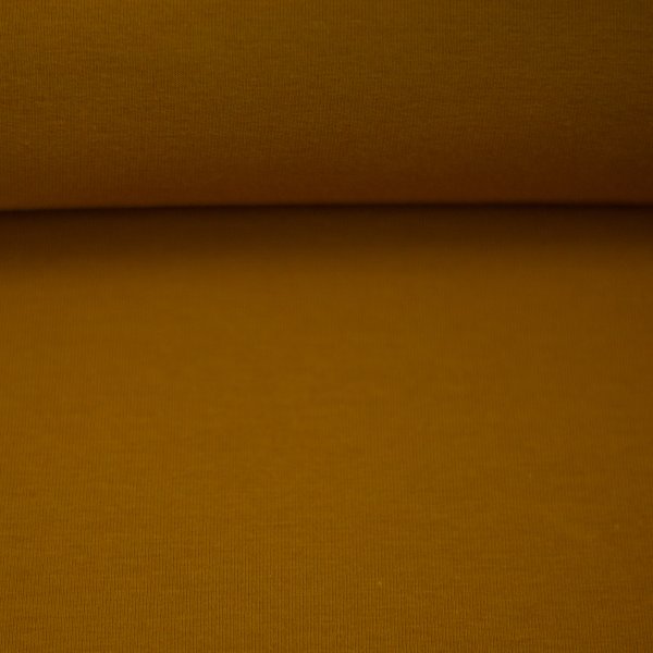 Uni Baumwolljersey Vanessa ocker