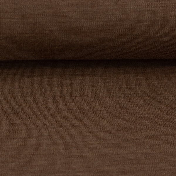 Merino Strick schlamm meliert 100% Merinowolle