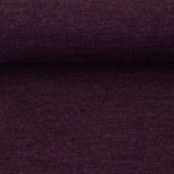 Merino Strick beere meliert 100% Merinowolle