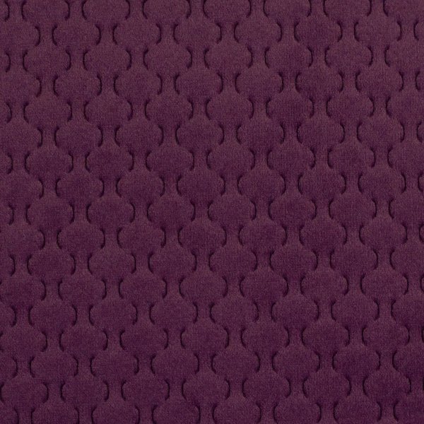 Deko Samt Stoff Caracas bordeaux