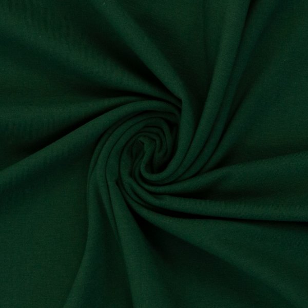 French Terry Sommersweat HW25/26 Maike uni tannengrün