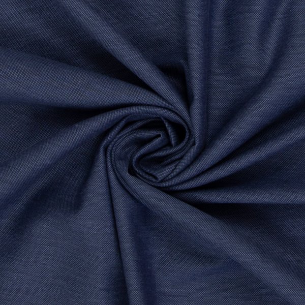 Baumwolle Webware Mika dunkelblau