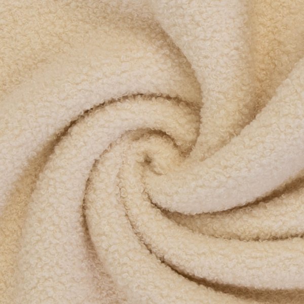 Teddybouclé/ Fleece "Teddy" naturweiss/ Swafing